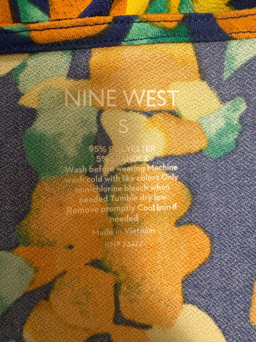 Floral Faux-Wrap Dress - Picture 4 of 4